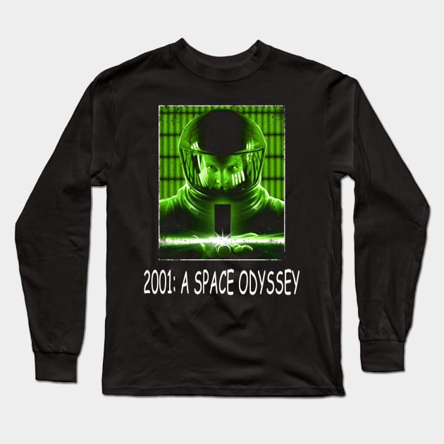 Monolithic Reverie 2001 A Odyssey Vintage Film Couture Threads Long Sleeve T-Shirt by RonaldEpperlyPrice
